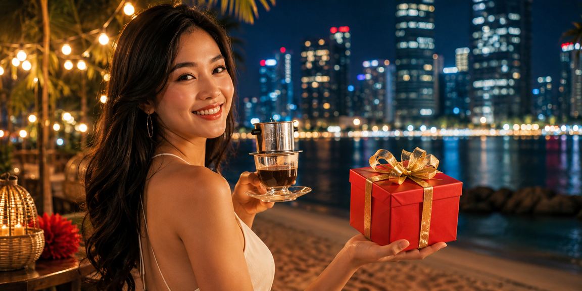 Người dùng Hà Nội nhận bonus phong bì đỏ khi uống cà phê sáng