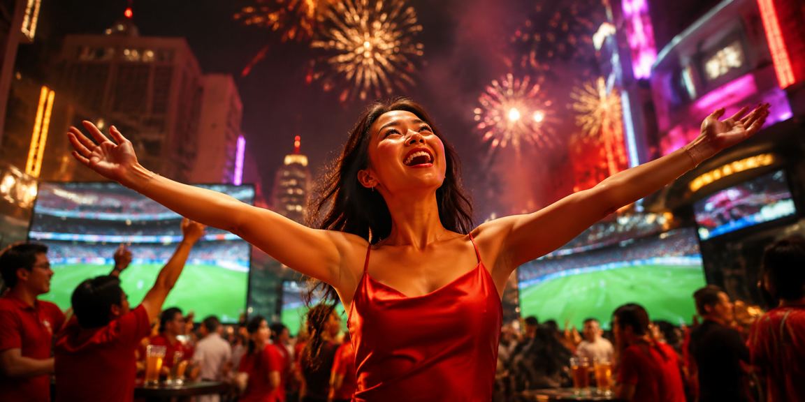 Ánh đèn neon rực rỡ tại TP. Hồ Chí Minh với người chơi casino trực tuyến