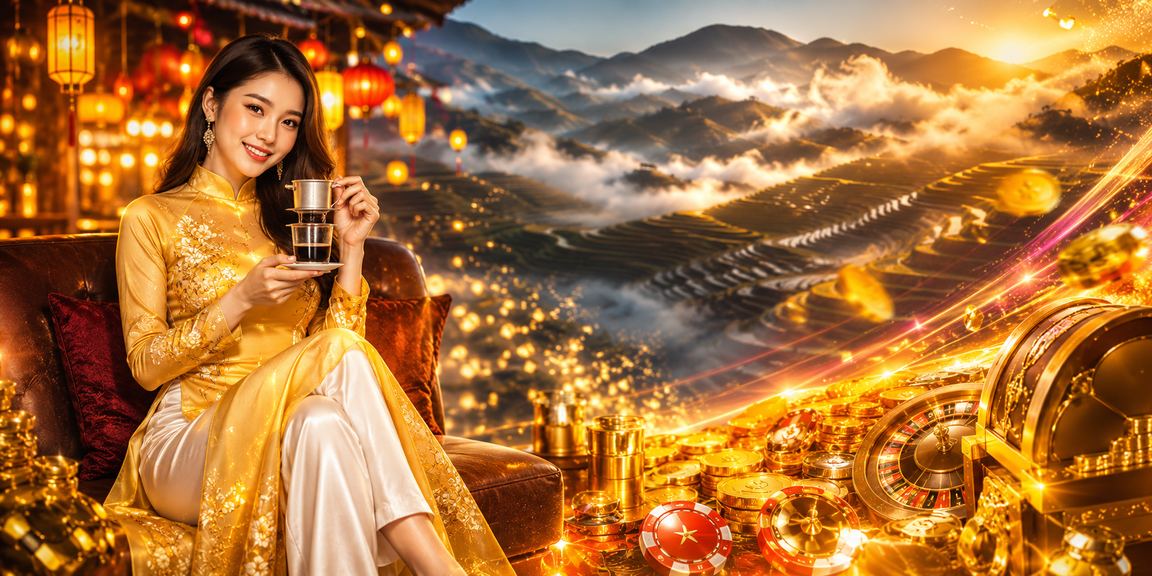 Người phụ nữ mặc áo dài tại Sa Pa tham gia cá cược trực tuyến trên điện thoại
